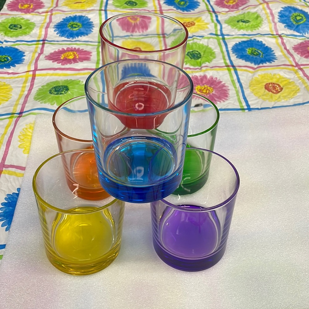 6 Whiskey glasses